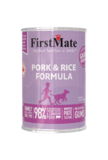 FirstMate Dog GFriendly Pork w/Rice 12.2 oz