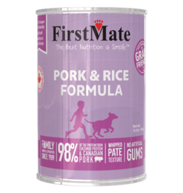 FirstMate Dog GFriendly Pork w/Rice 12.2 oz