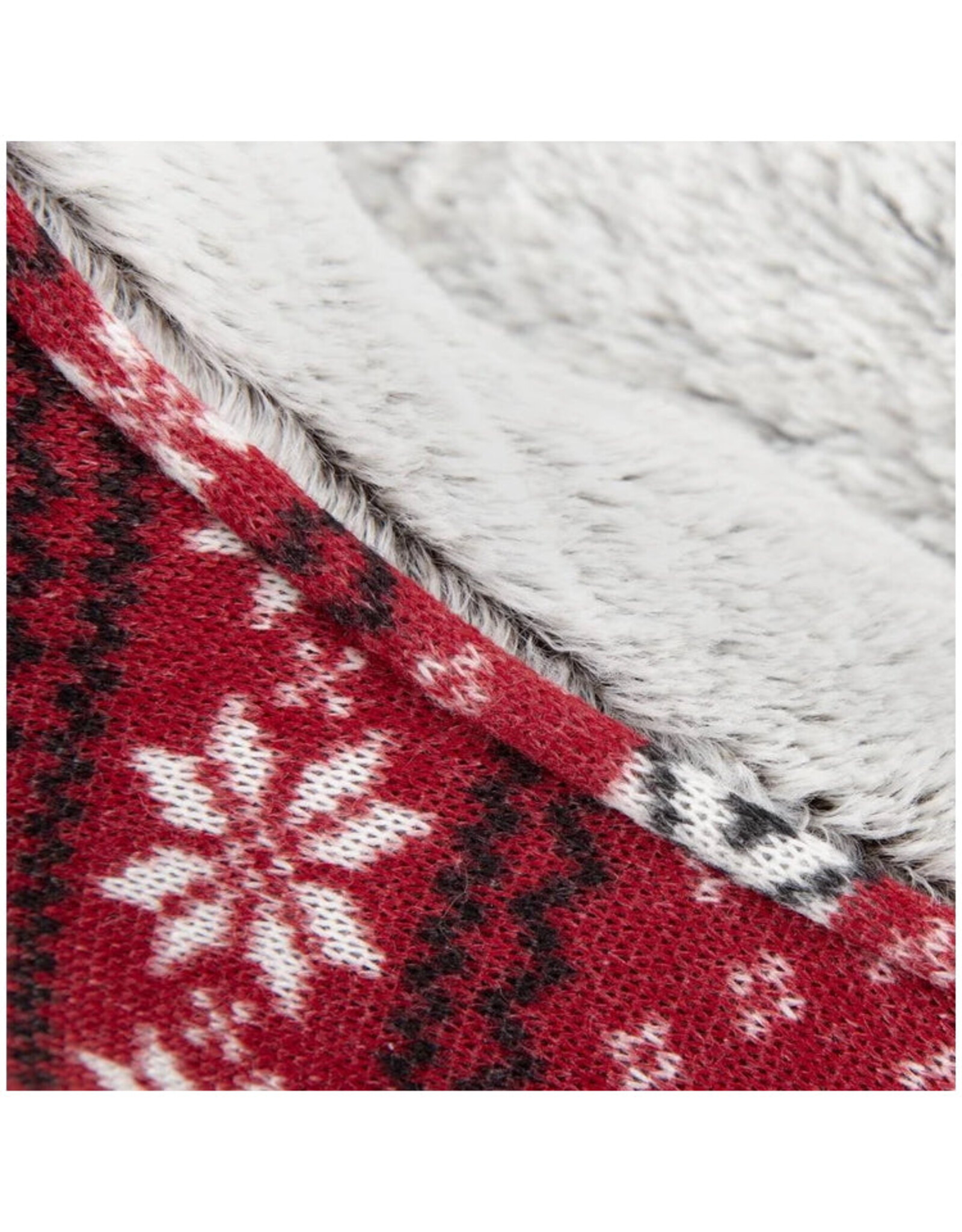 Scruffs Fairisle Mattress w/ Faux Fur