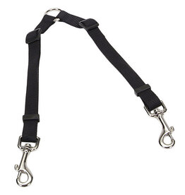 Coastal Pet Products Adjustable Nylon Coupler Black 24-36x3/4"