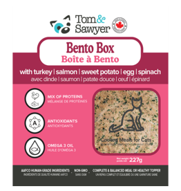 Tom & Sawyer Cat Gently Cooked Bento Box 227g