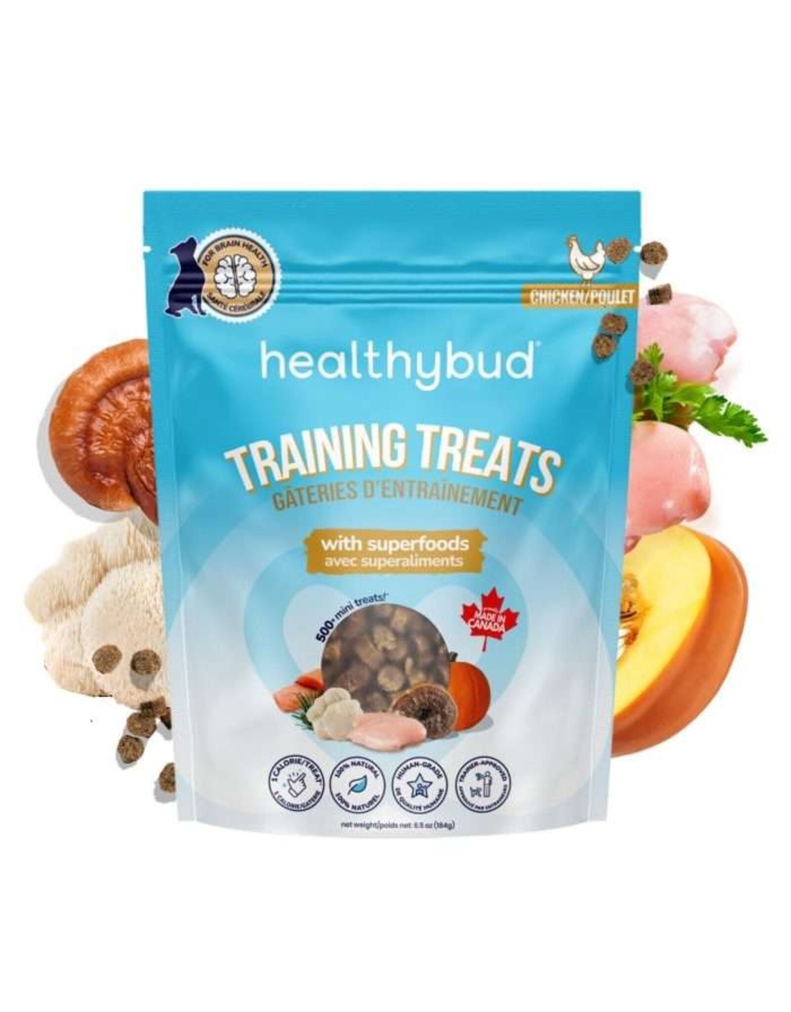 HealthyBud Mini Training Treats 184g