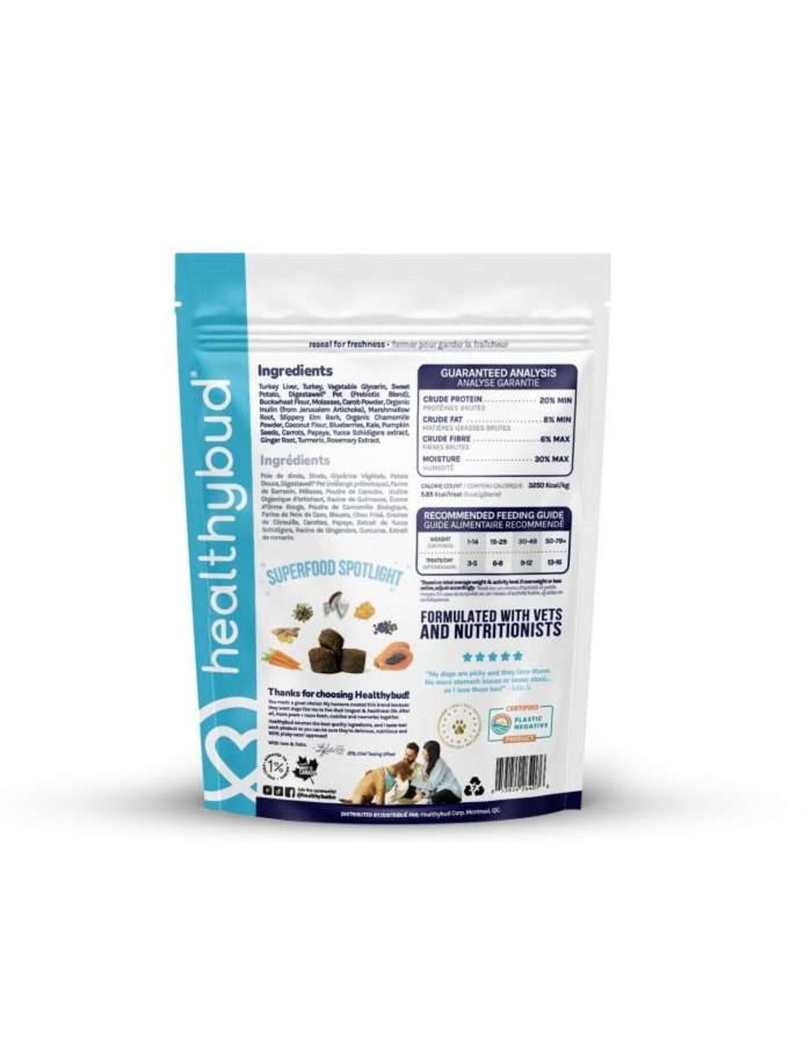 HealthyBud Gut Booster Turkey & Liver