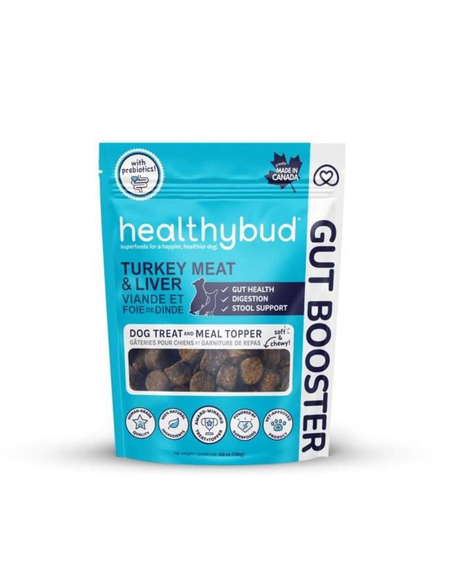 HealthyBud Gut Booster Turkey & Liver