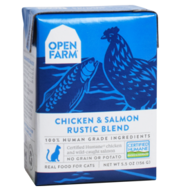 Open Farm Cat Chicken & Salmon Rustic Blend 5.5 oz