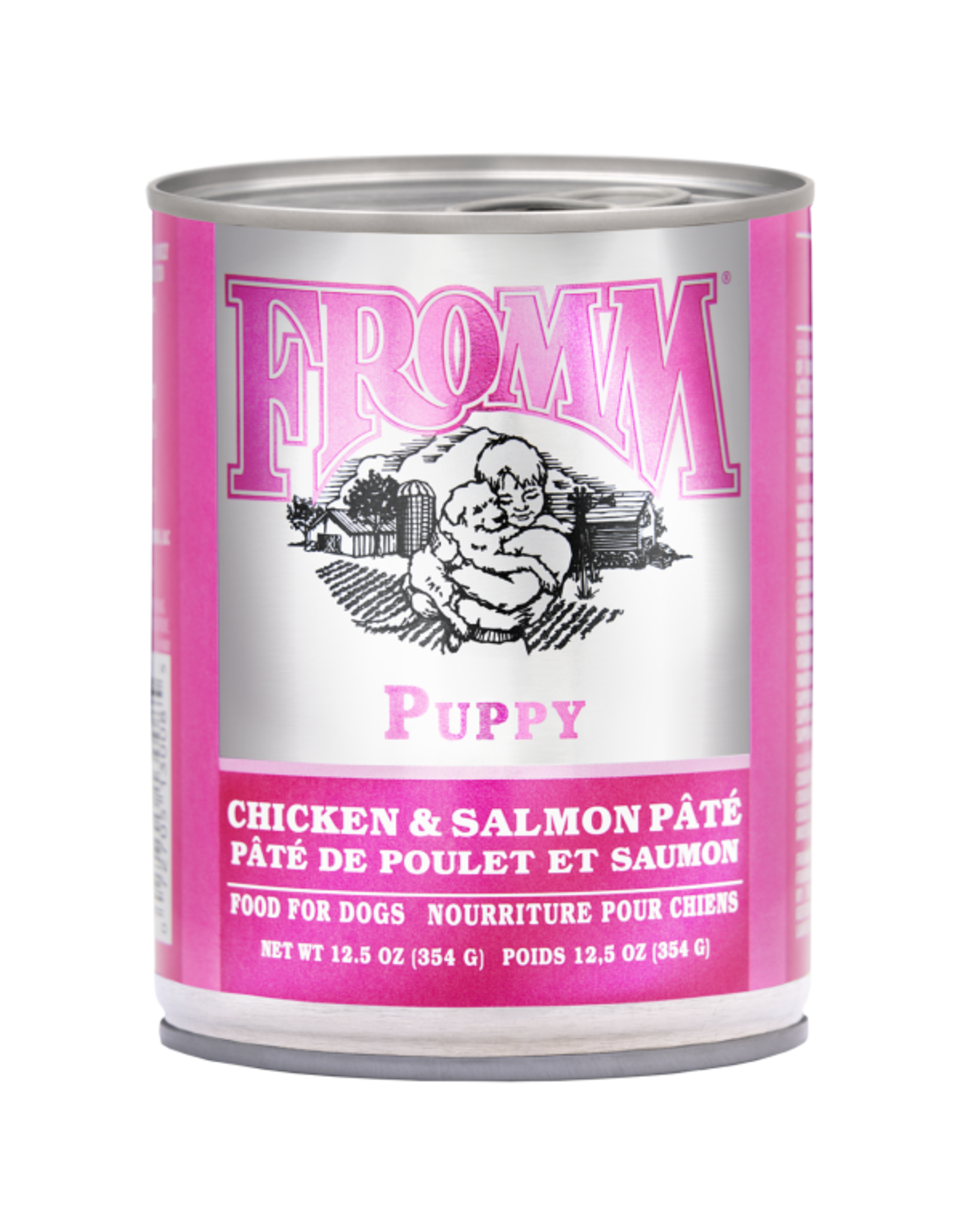Fromm Classic Puppy Chicken & Salmon Pate 12.5 oz