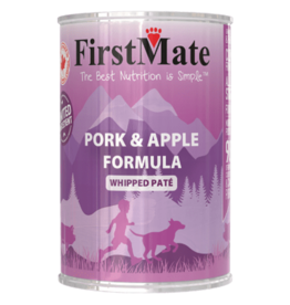 FirstMate Dog LID  GF Can Pork & Apple 12.2oz single