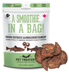 Granville Island Pet A Smoothie In A Bag! Salmon Blueberry & Cranberry 80GM