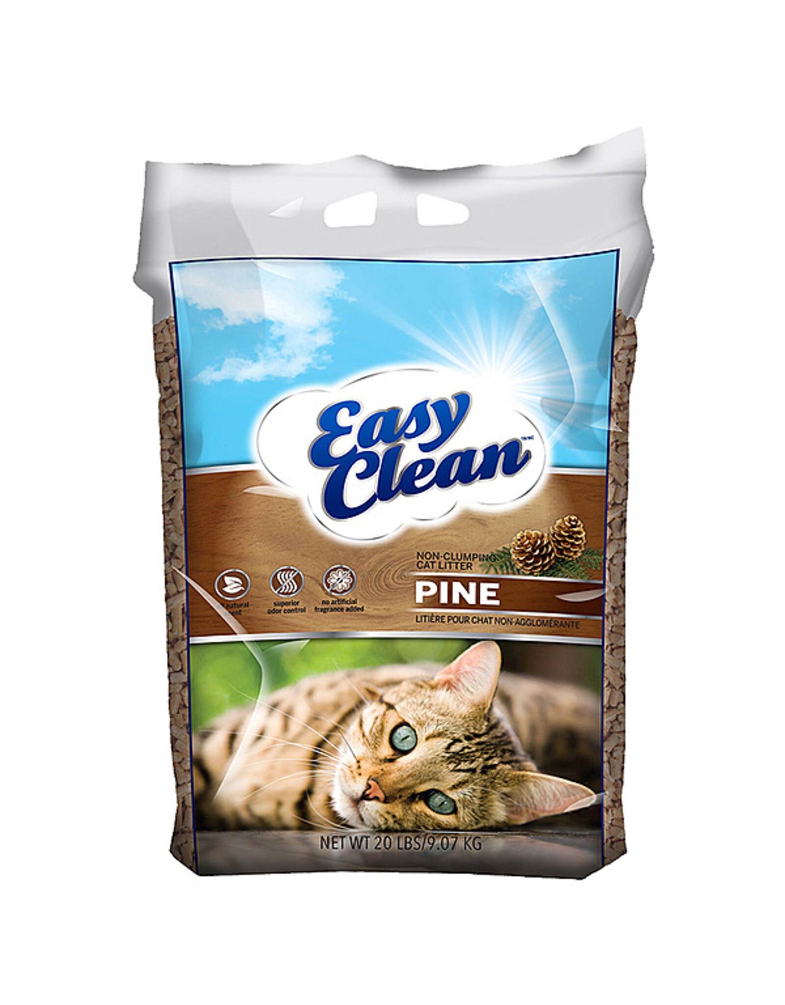 Pestell Easy Clean Pine Pellet Litter 20LB