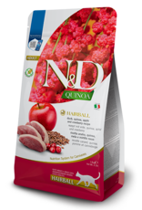 farmina N&D Cat QUINOA Hairball Duck 1.5kg