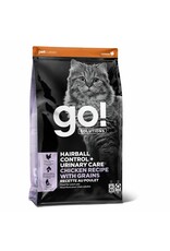 Petcurean GO! Hairball & Urinary Chicken w/Grains 12LB|Cat