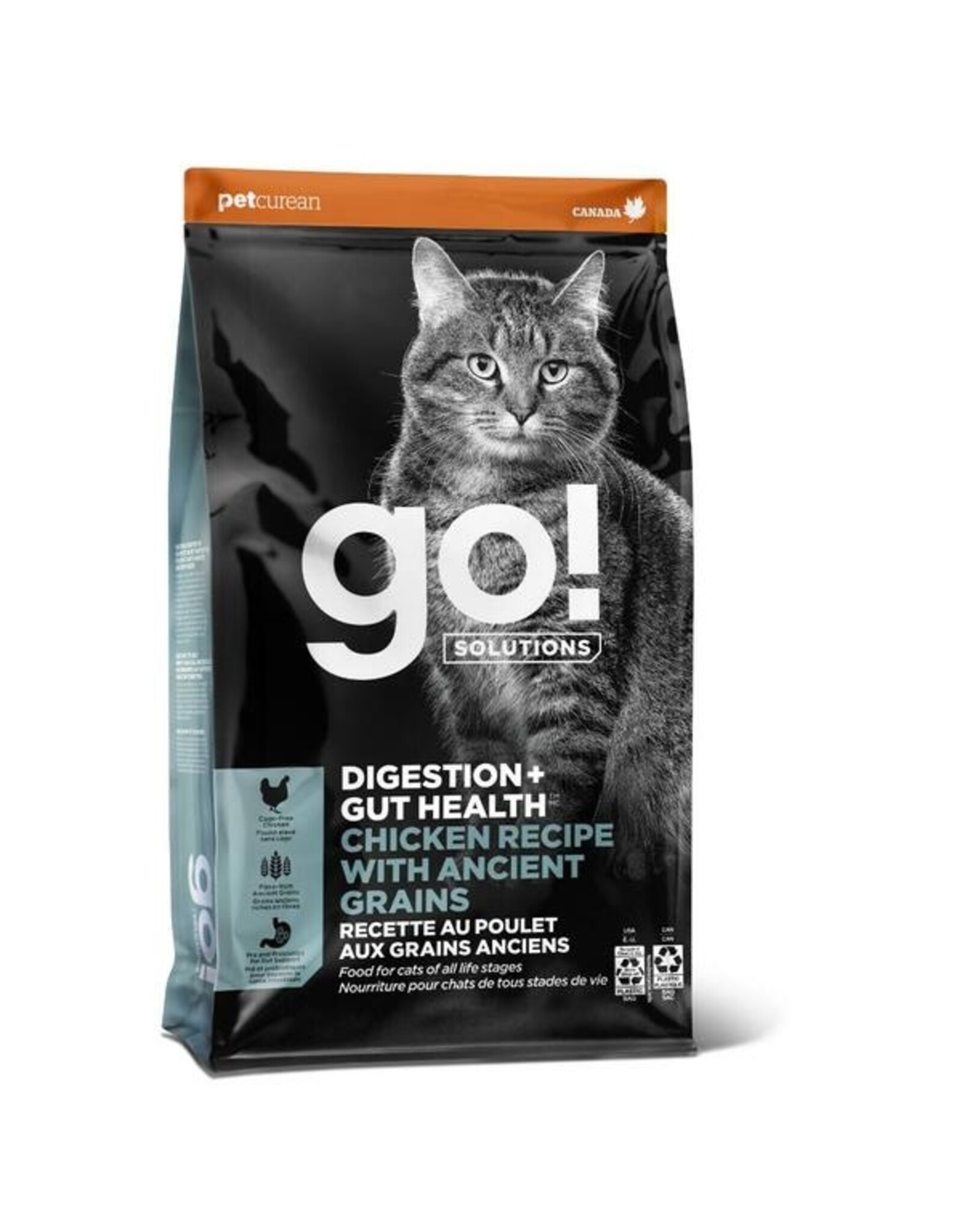 Petcurean Go! Gut Health Chicken & Ancient Grains - Cat