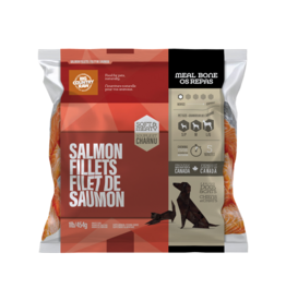 Big Country Raw Frozen Salmon Fillets 1lb