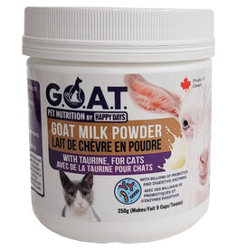 Happy Days Goat Milk Powder 250g with Taurine for Cats Happy Days Goat Milk Powder 250g with Taurine for Cats
