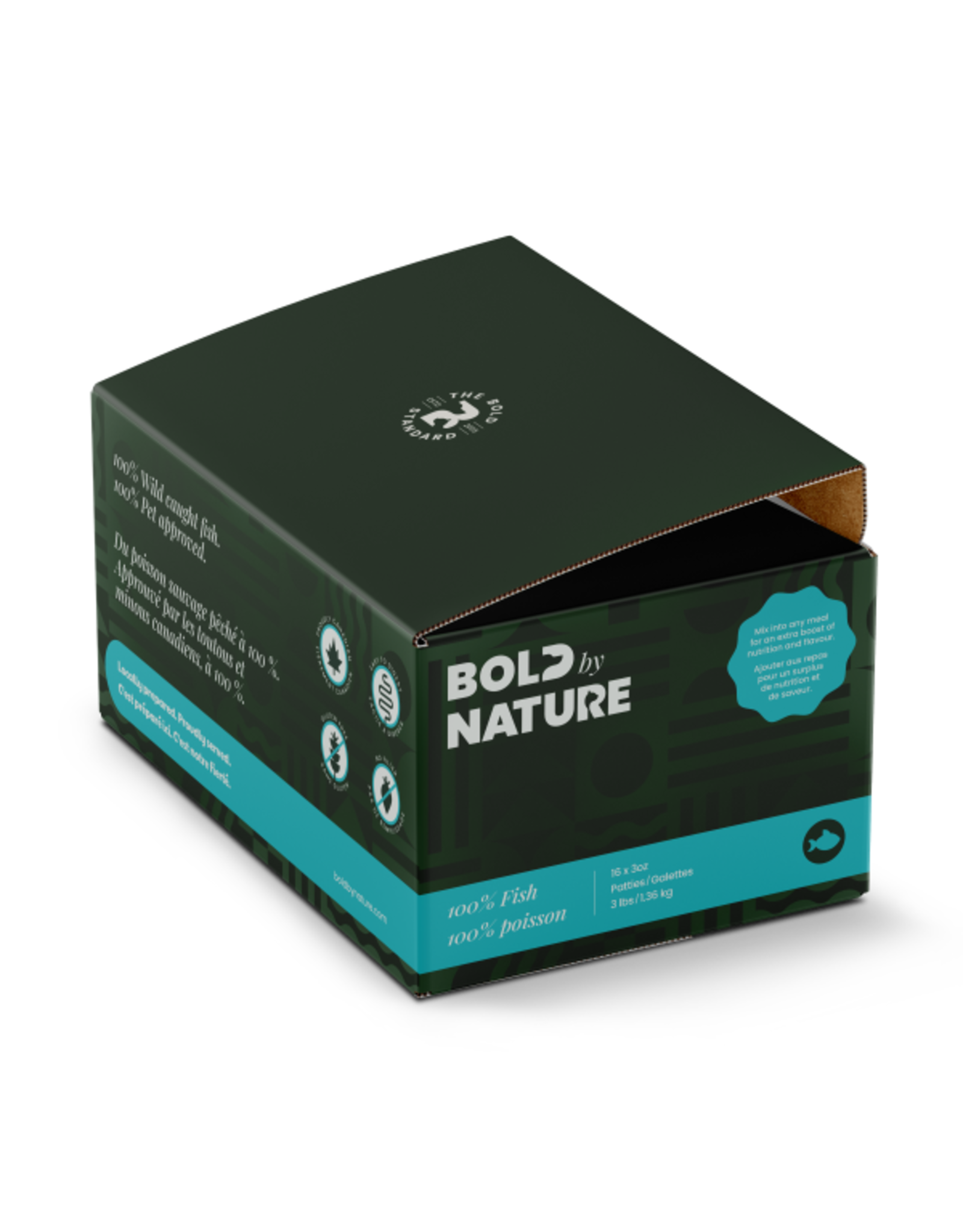 Bold by Nature Dog/Cat Fish Meal Topper Patties 3 lb