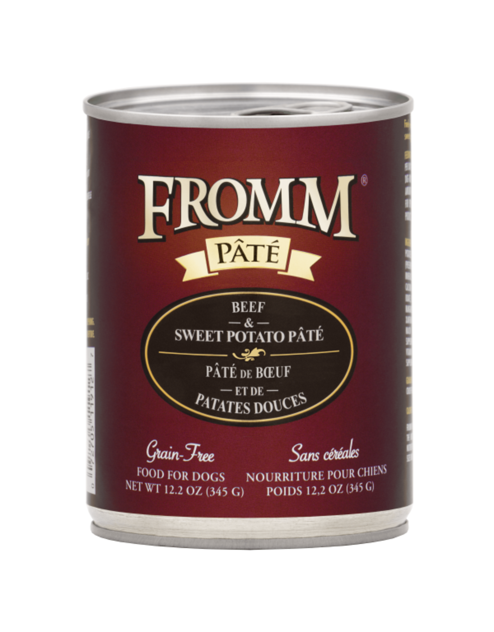 Fromm Dog GF Beef & Sweet Potato Pate12.2 oz