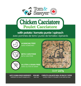 Tom & Sawyer Cat Gently Cooked Chicken Cacciatore 227g Tom & Sawyer Cat Gently Cooked Chicken Cacciatore 227g