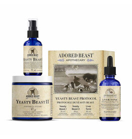 Adored Beast Apothecary Yeasty Beast Protocol for Dogs - 3 product kit