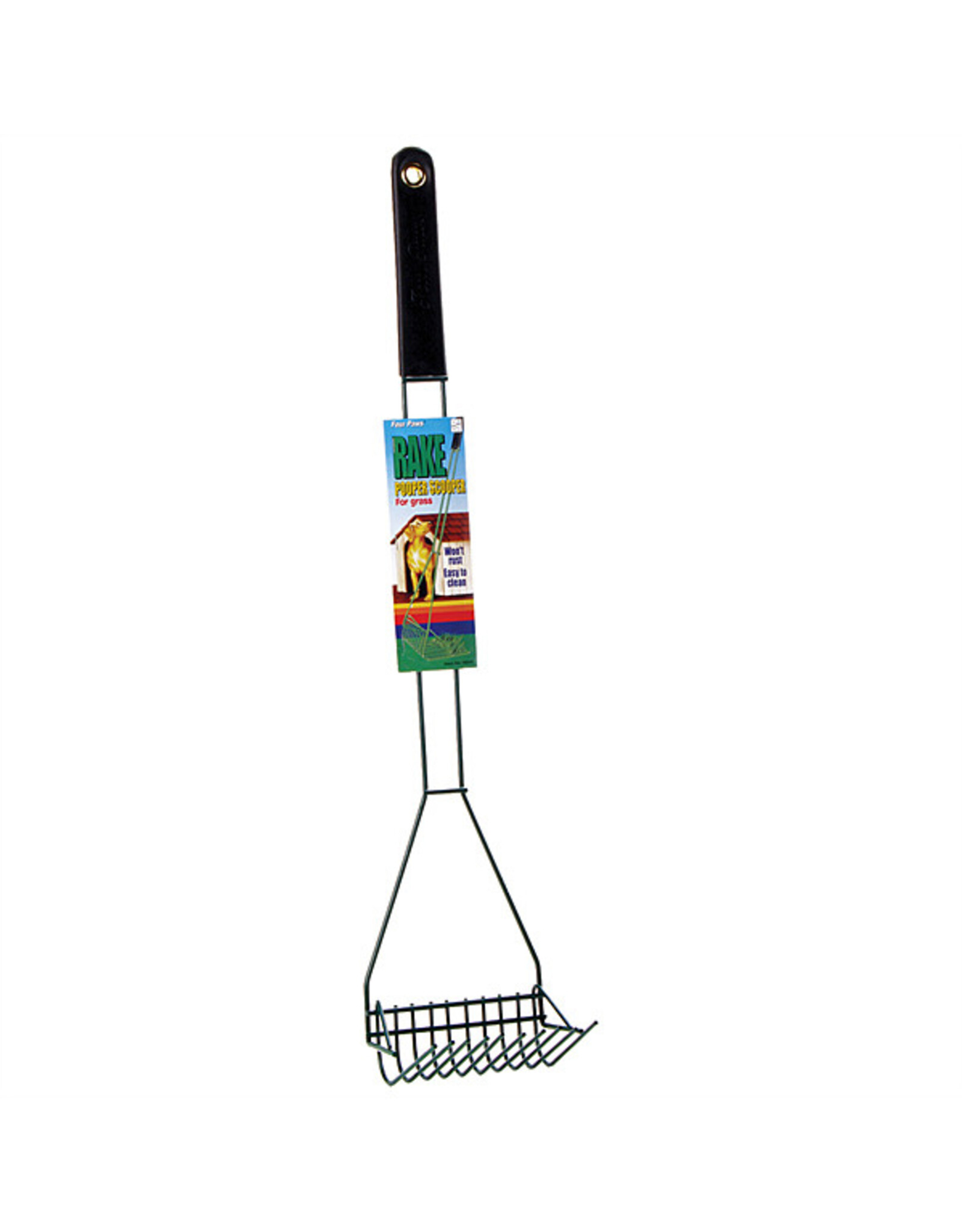 Four Paws Wire Rake Scooper - Grass