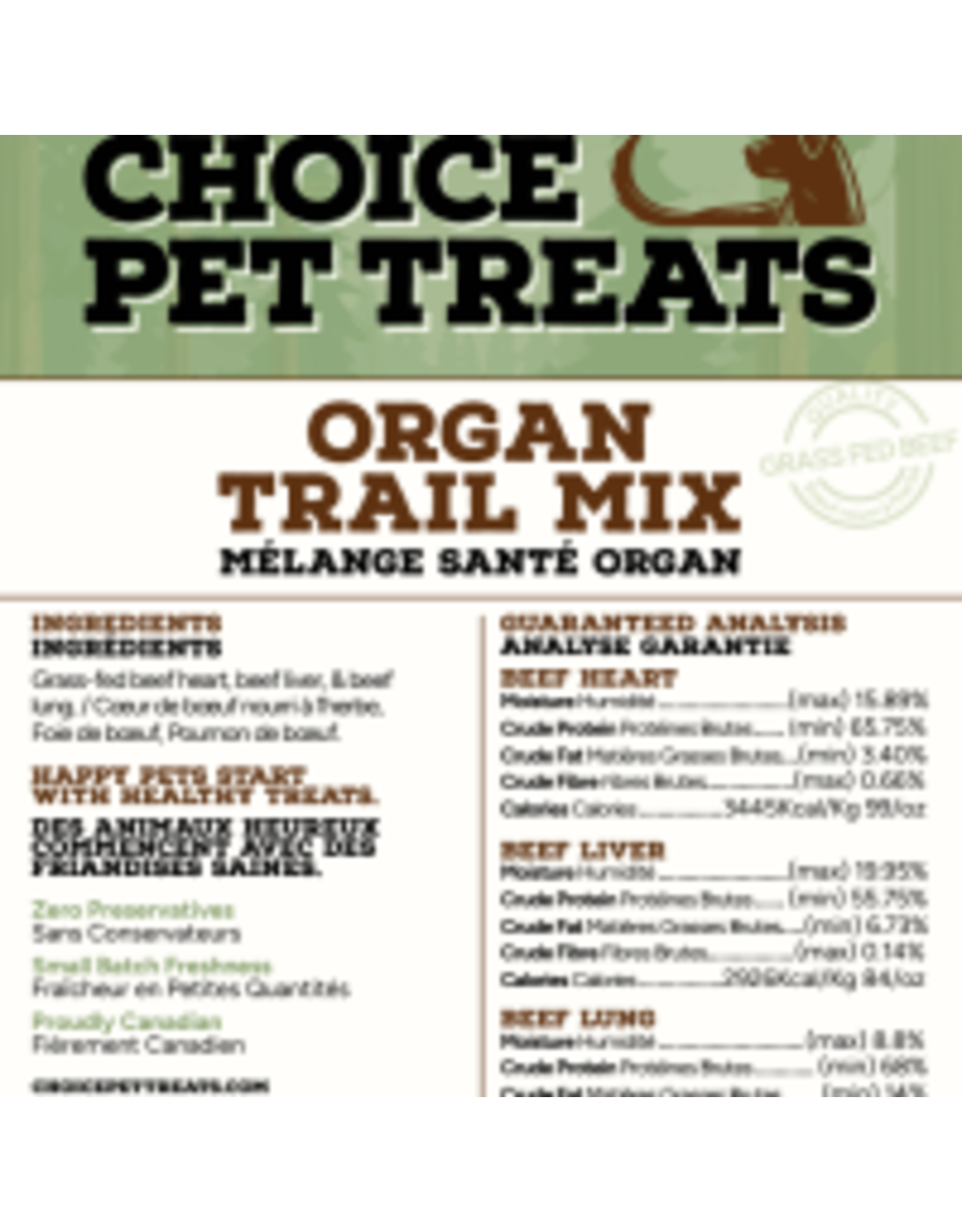 Organ Trail Mix 250g