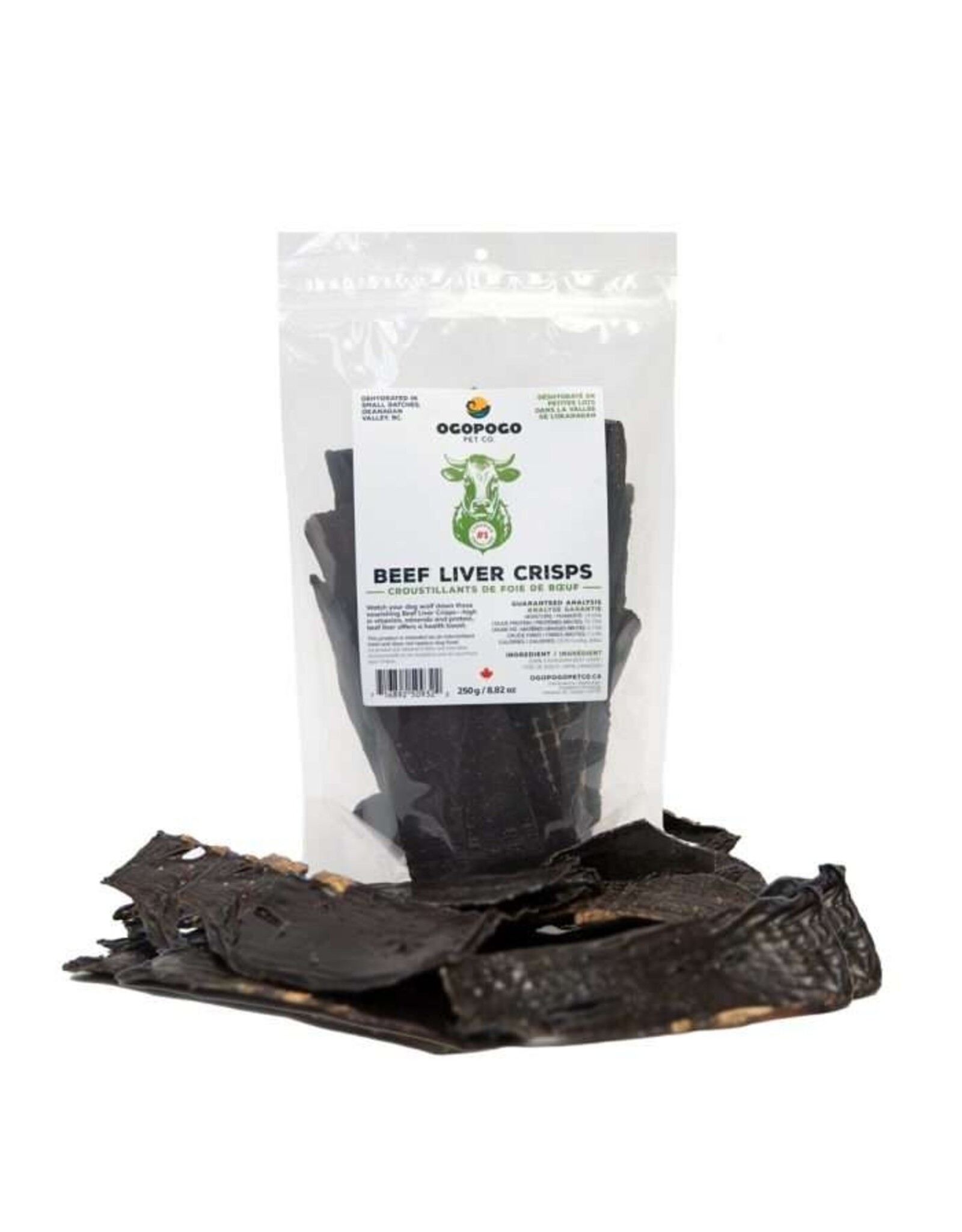 Ogopogo Pet Co. Beef Liver Crisps