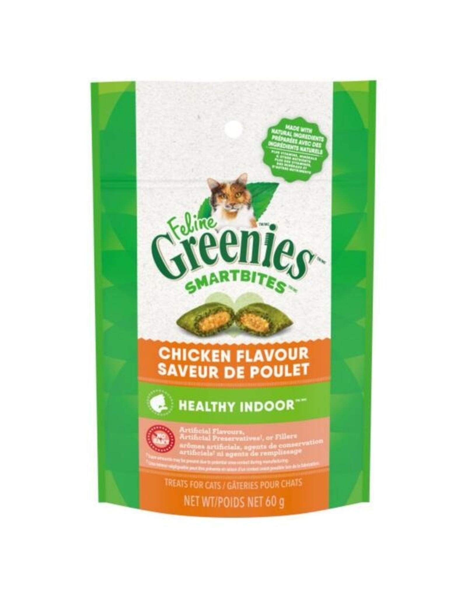 Greenies Smartbites Healthy Indoor Chicken 2.1OZ | Cat