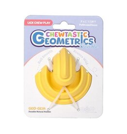 Pet Dream House Chewtastic Gentle Geo Gem Soft Mustard