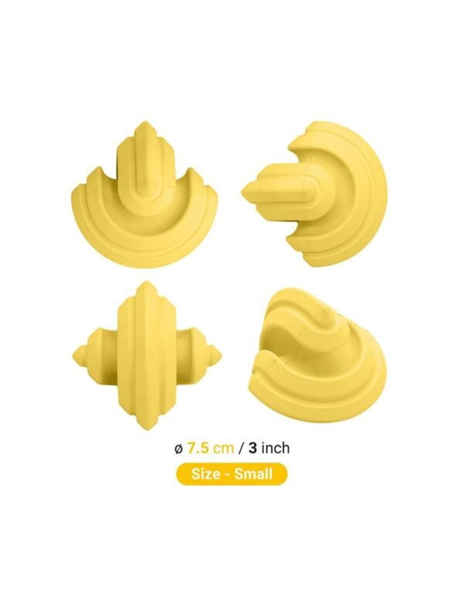 Pet Dream House Chewtastic Gentle Geo Gem Soft Mustard