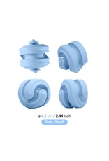 Pet Dream House Chewtastic Gentle Geo Hex Pastel Blue