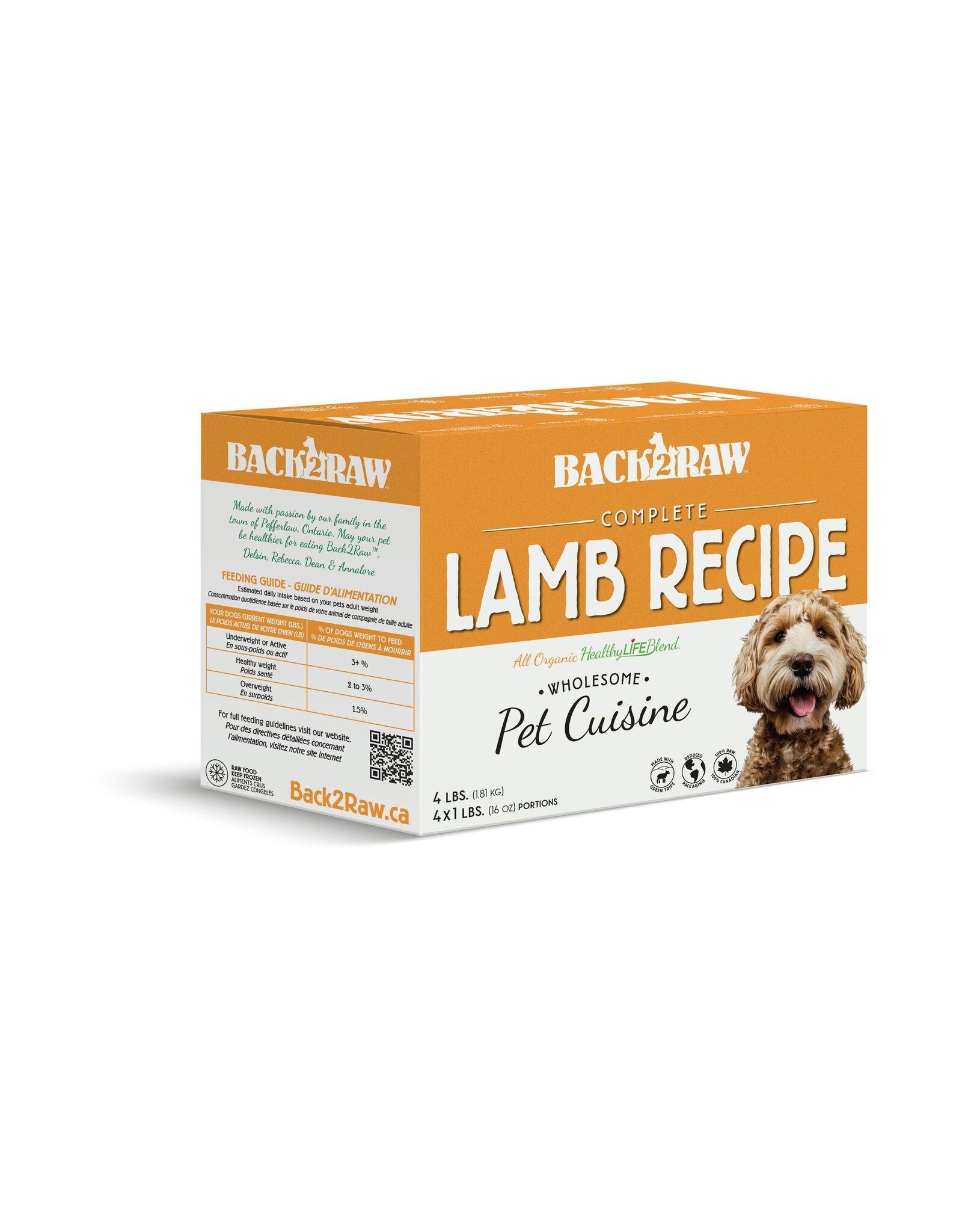 Dog Complete Lamb Recipe 4lb