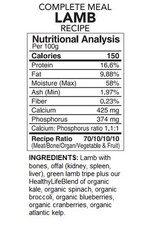 Dog Complete Lamb Recipe 4lb