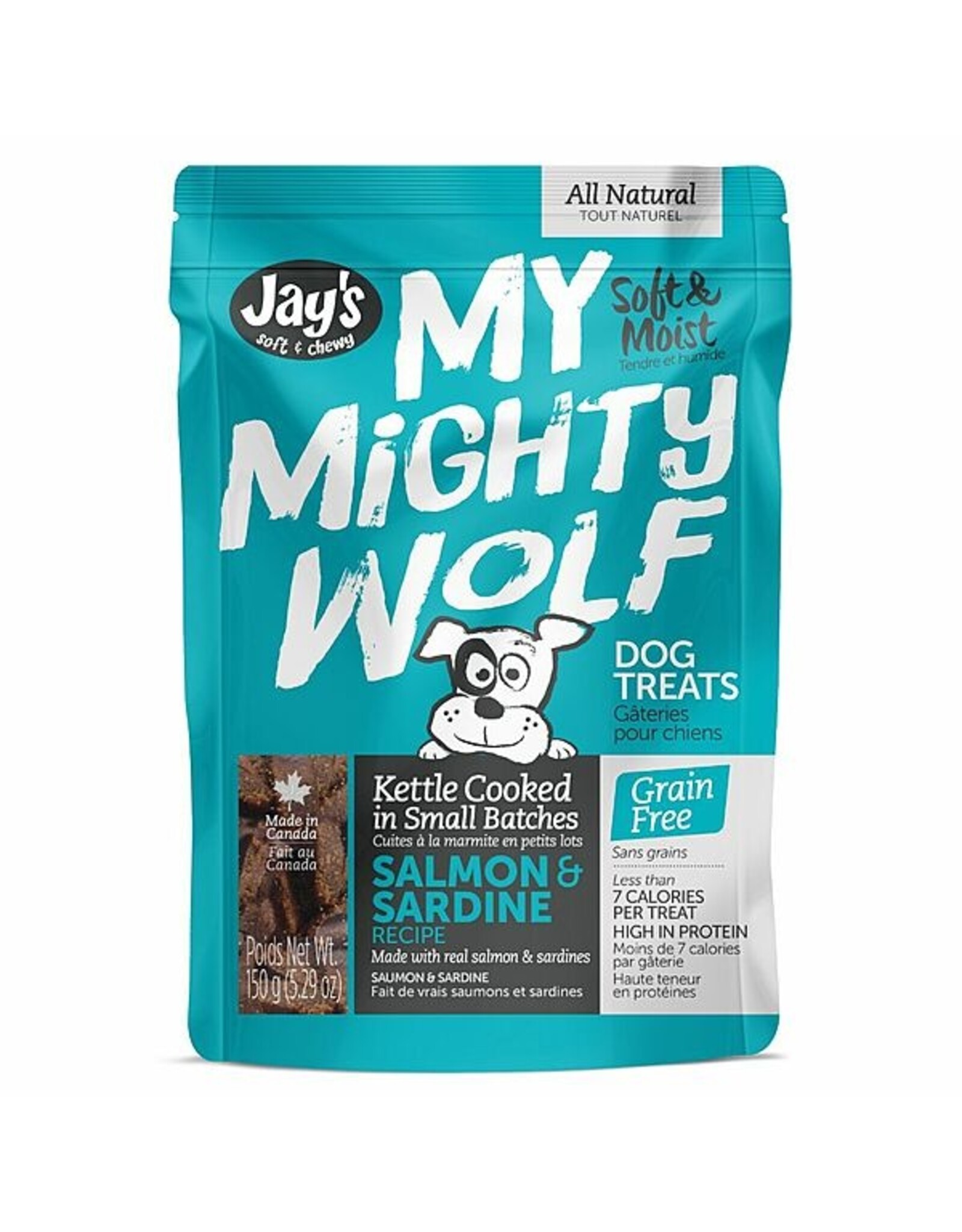 Jay's My Mighty Wolf Salmon & Sardine 150GM