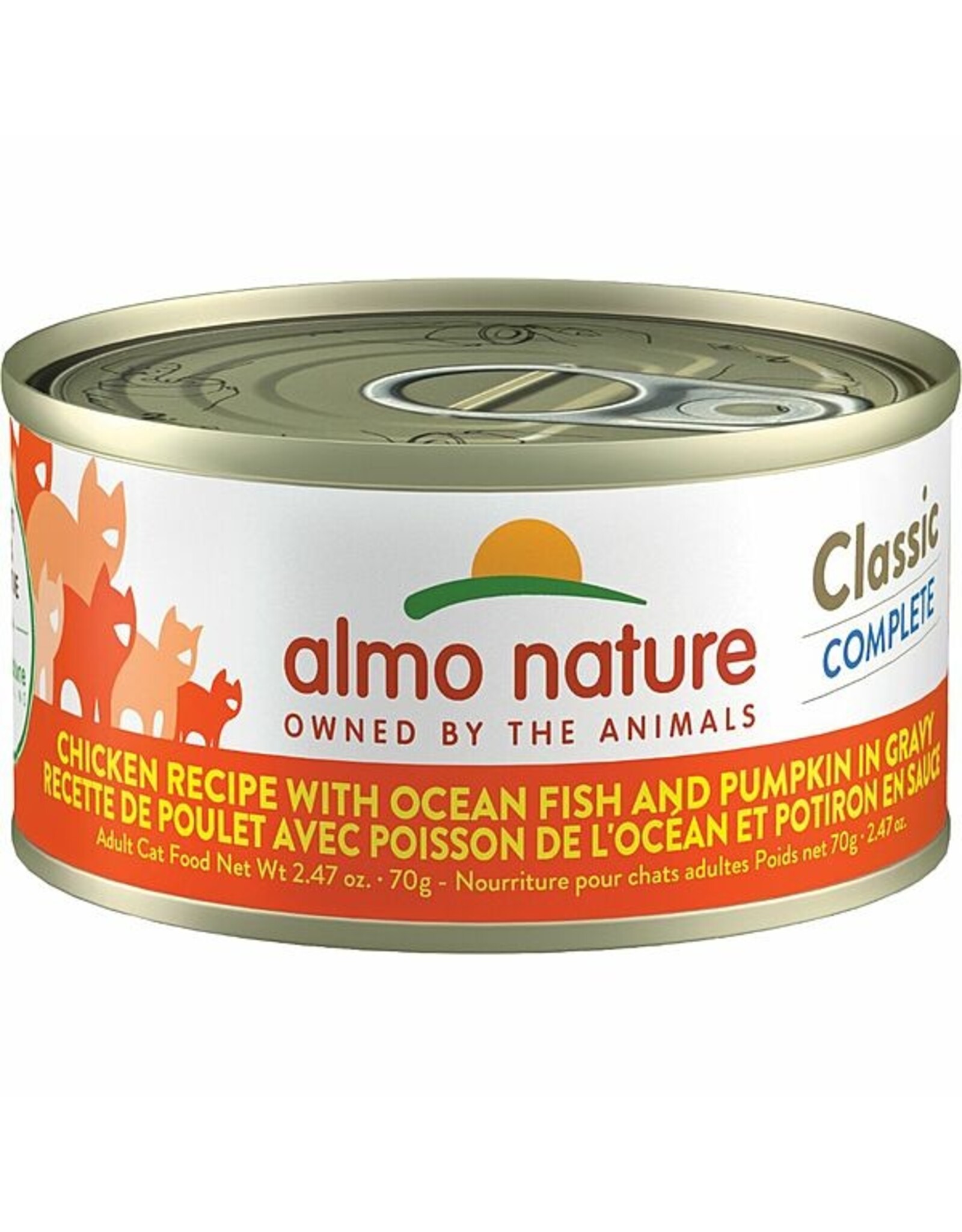 Almo Nature Chicken w/ Ocean Fish in Gravy 70gm