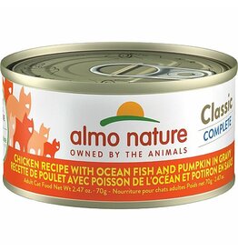 Almo Nature Chicken w/ Ocean Fish in Gravy 70gm