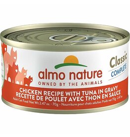 Almo Nature Chicken w/ Tuna  in Gravy 70gm