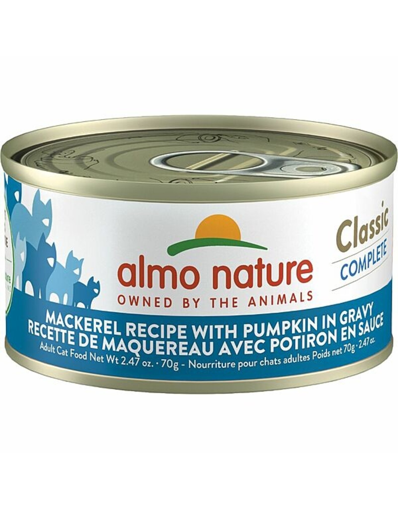 Almo Nature Mackerel w/ Pumpkin in Gravy 70gm
