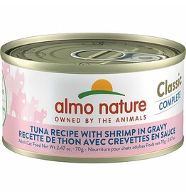 Almo Nature Tuna Recipe w/Shrimp in Gravy 70gm