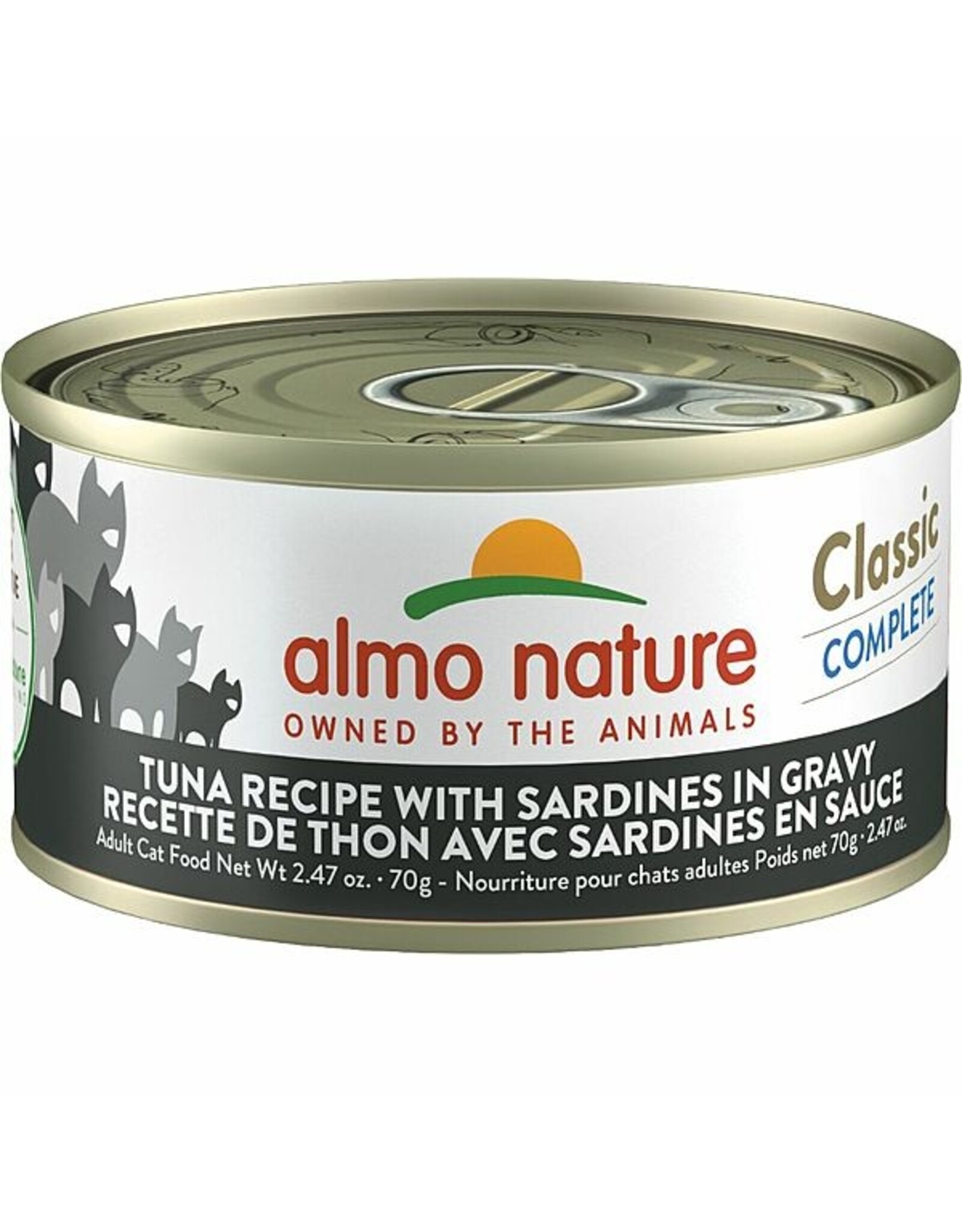 Almo Nature Tuna w/Sardines in Gravy 70gm