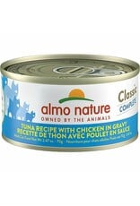 Almo Nature Tuna w/Chicken in Gravy 70gm