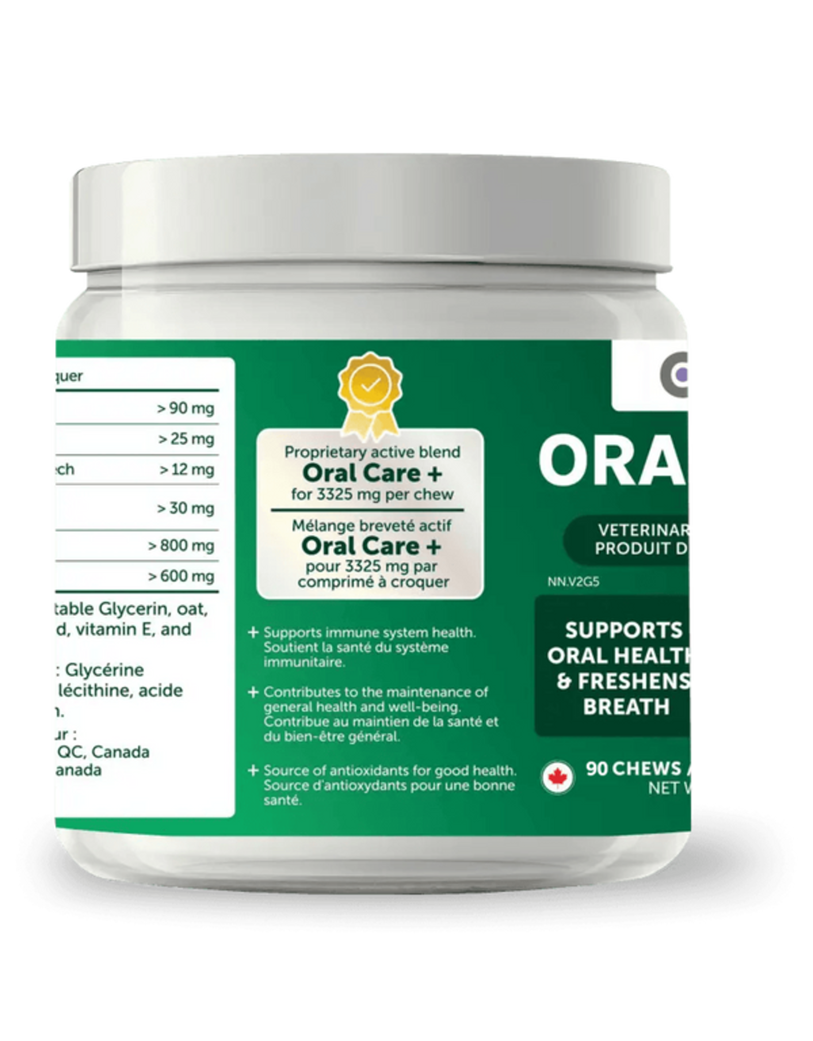 Cymbia Oral Health+ Dental Chews for Dogs 280g (90 chews)