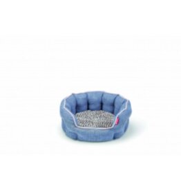 Budz Round Cuddler Deluxe BLUE Medium 22.5"x20.5"
