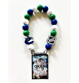 OKGN Silicone Bead Collar 19mm - Hockey Logo