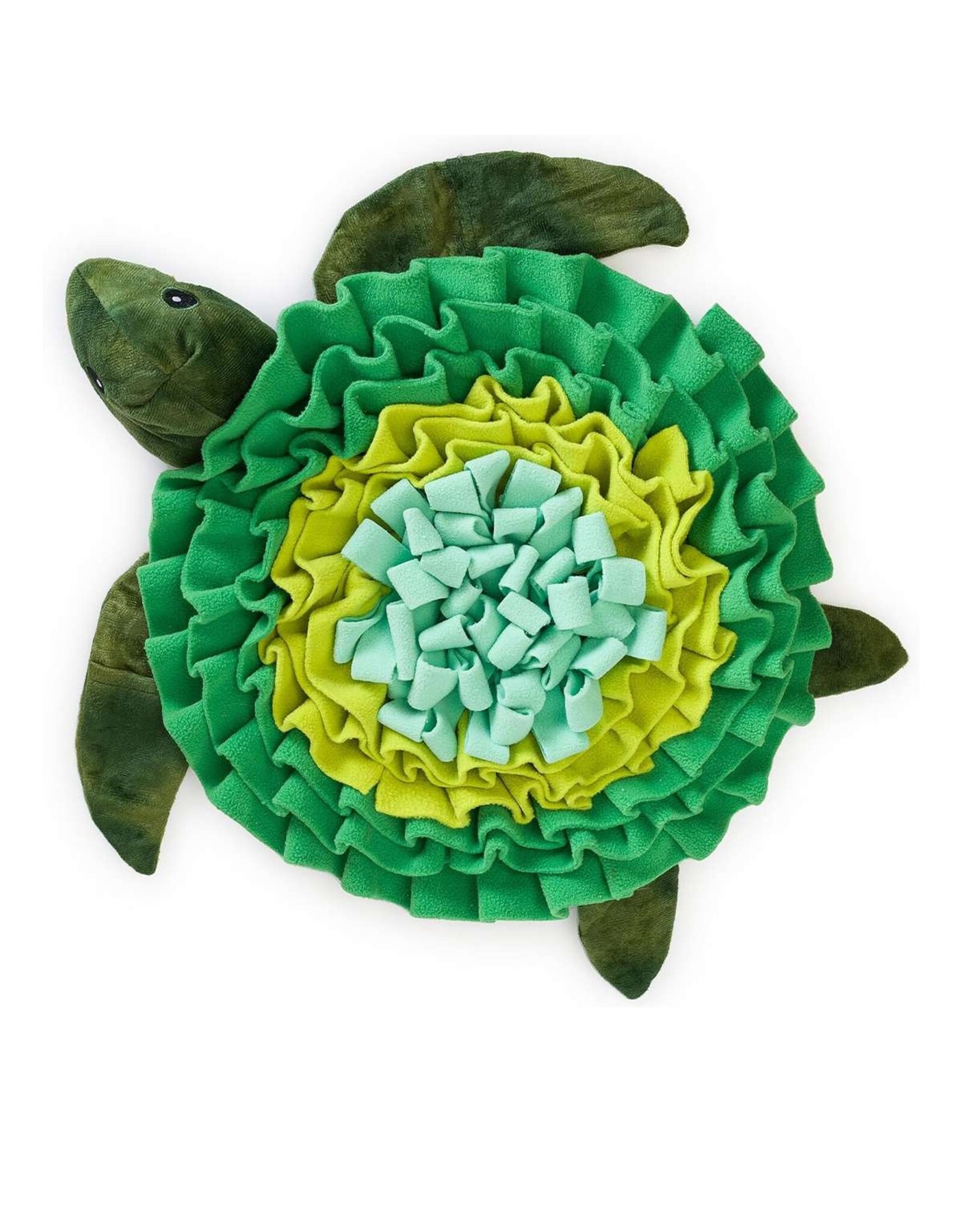BrookBrand Pets Turtle Snuffle Mat, Green