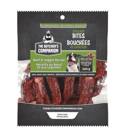 The Butcher's Companion Sausage Bites Beef & Veg Recipe 150GM