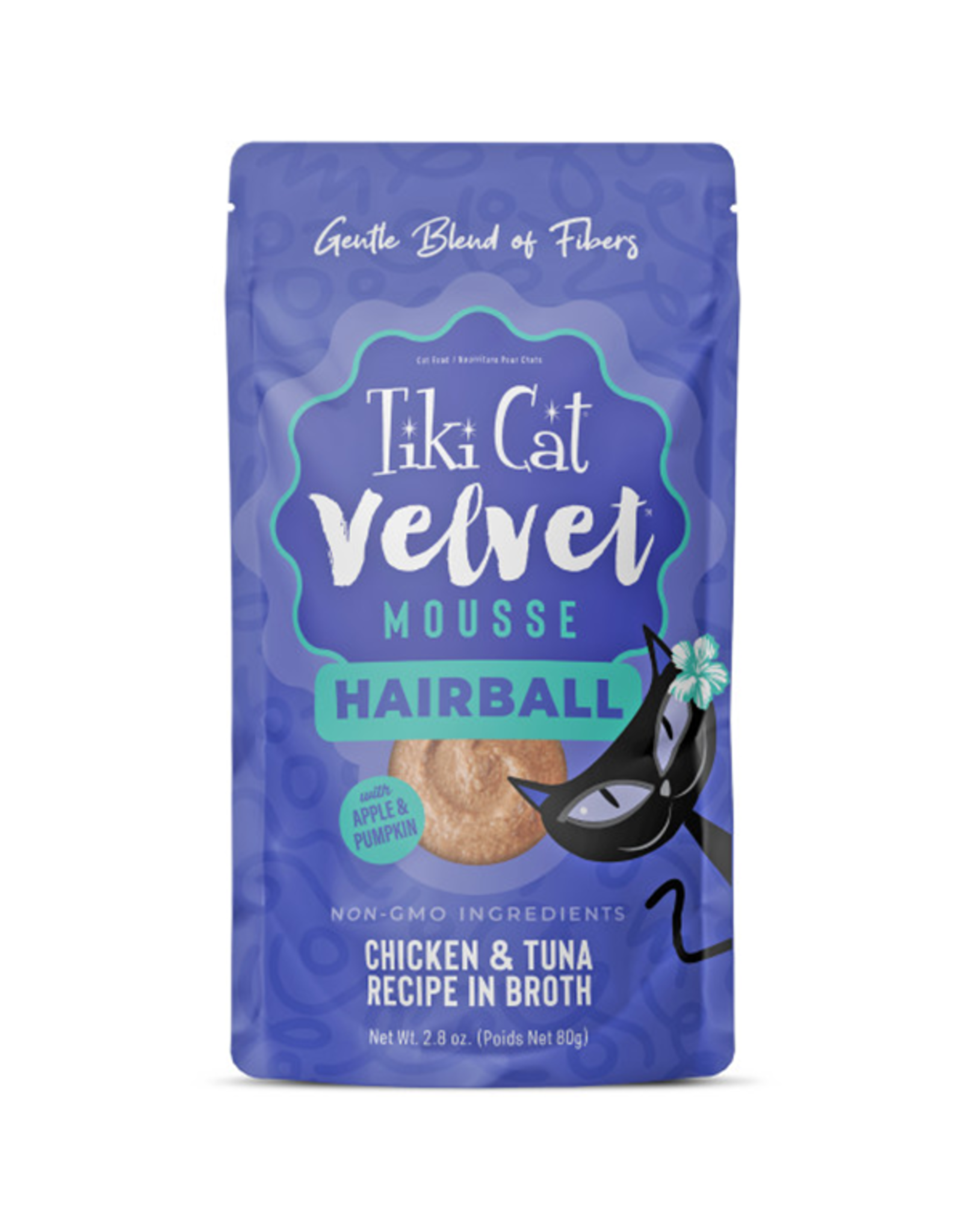 TikiCat Luau Velvet Mousse Hairball Chicken & Tuna 2.8oz