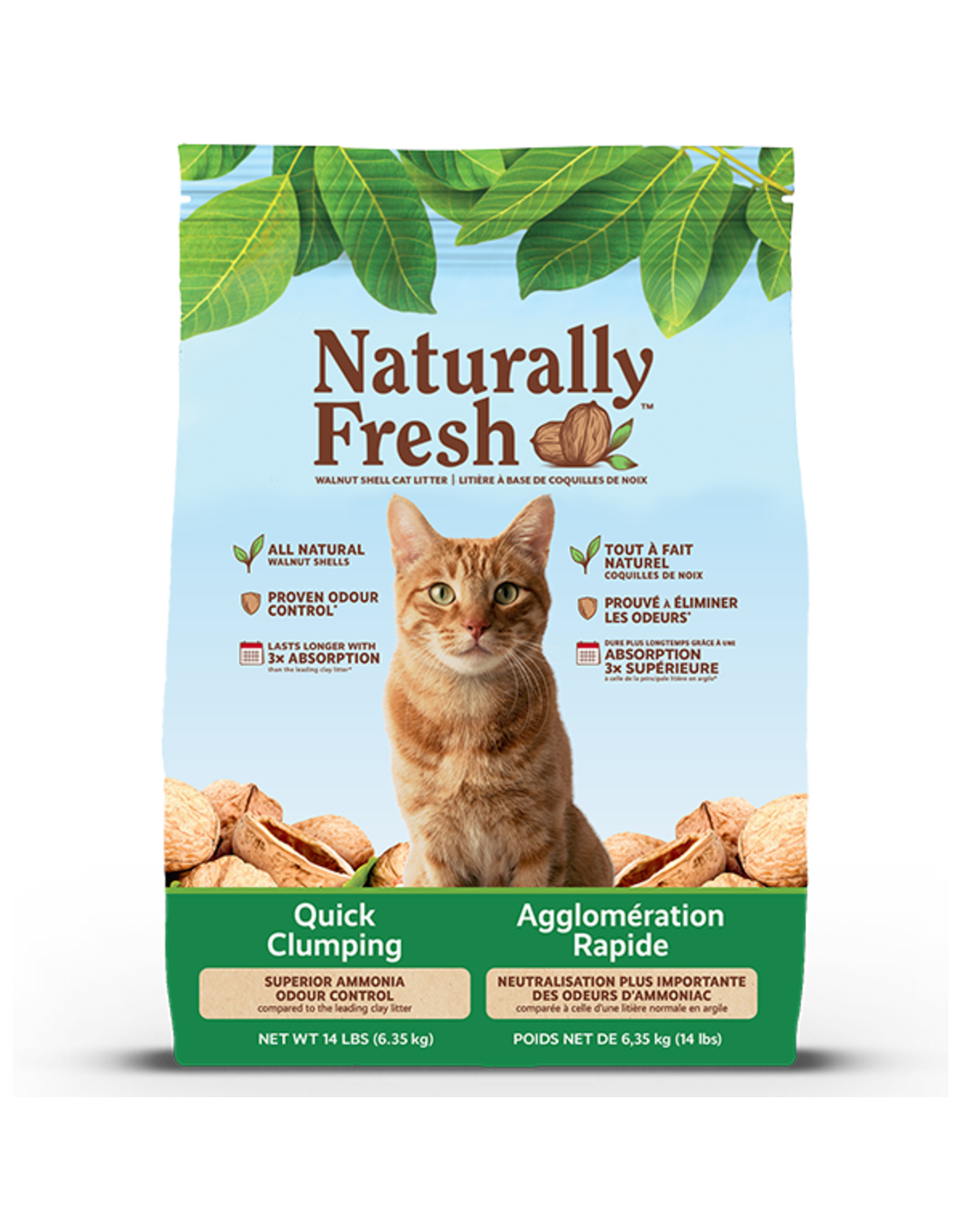 Naturally Fresh Walnut Shell Cat Litter