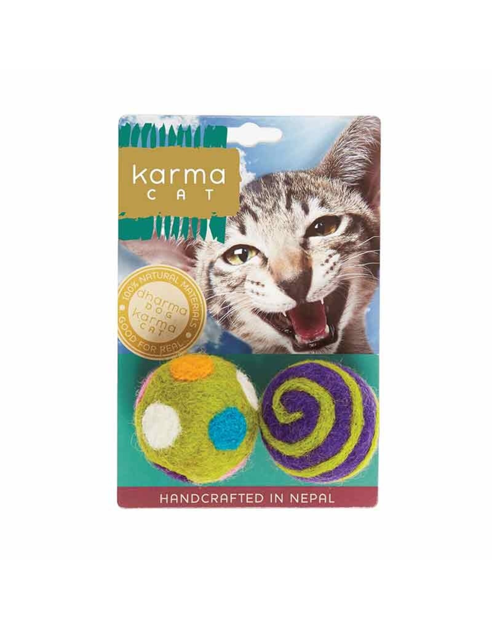Karma Cat Toy  1.5" Balls - 2 pk
