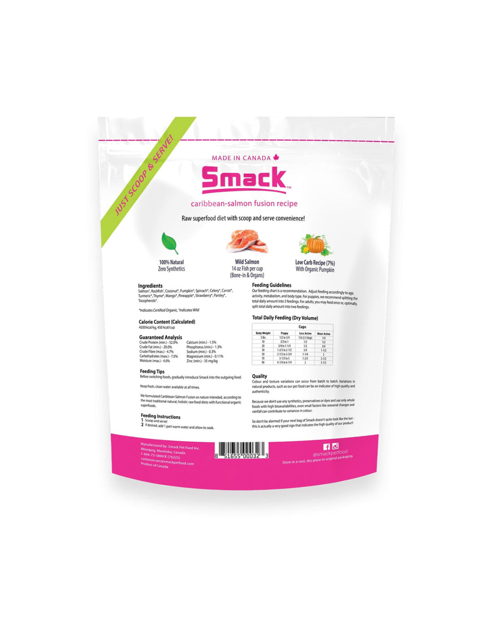 Smack Caribbean-Salmon Fusion 210g