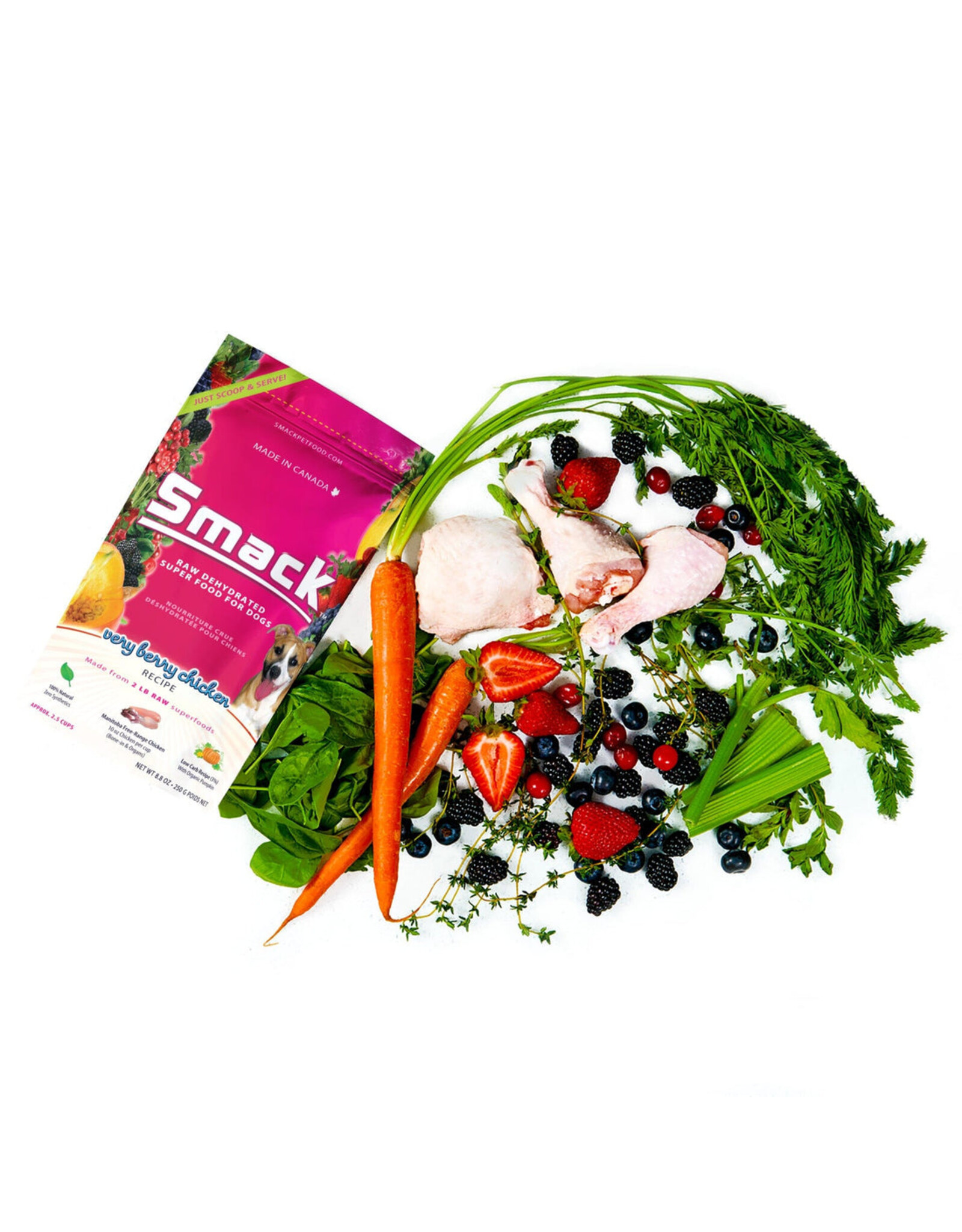 Smack Very Berry Chicken Dog 2.5kg