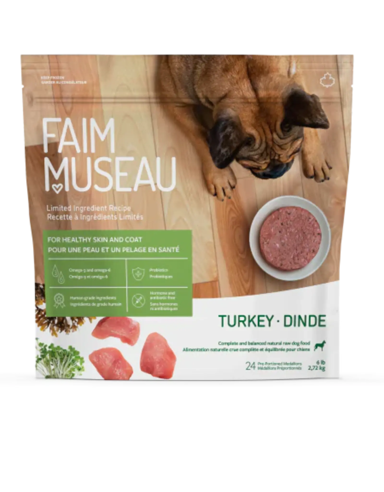 Faim Museau Dog Raw Food - LID